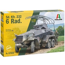 Italeri Sd.Kfz. 232 6 Rad German Armoured Car Model Kit 1:72 97032