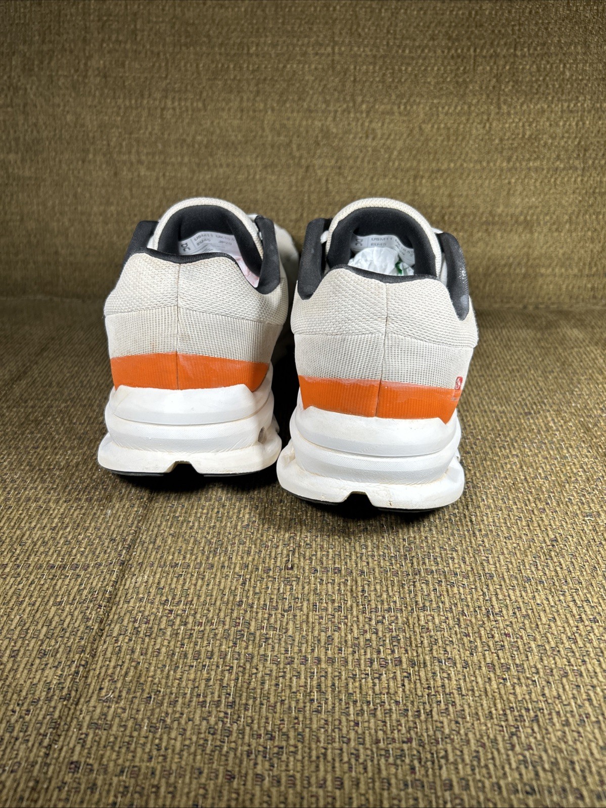 On Running Cloudrunner  White Undyed Flame  Men’s… - image 3