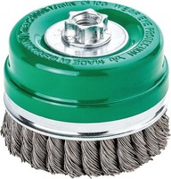 Lessmann DrahtbüRste TopfbüRste Edelstahl Gezopft 80X0,5Mm