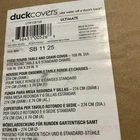 Duck Covers Ultimate Waterproof Round Patio Table & Chair Mocha Cappuccino