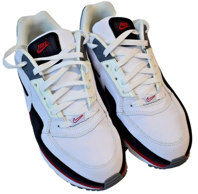 Nike Air Max LTD 3 687977-101 Men's 12 Sneaker White Black Low Top Running Shoes