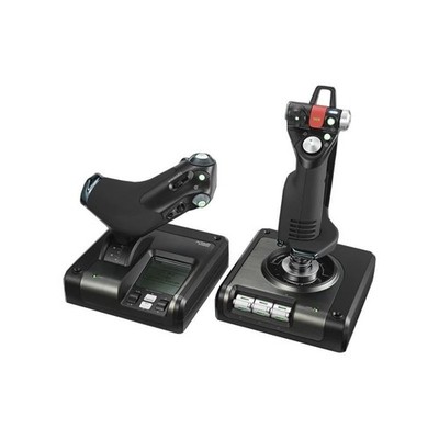 Logitech Saitek X52 Pro Flight USB Flugsimulator-Joystick für PC - Schwarz )