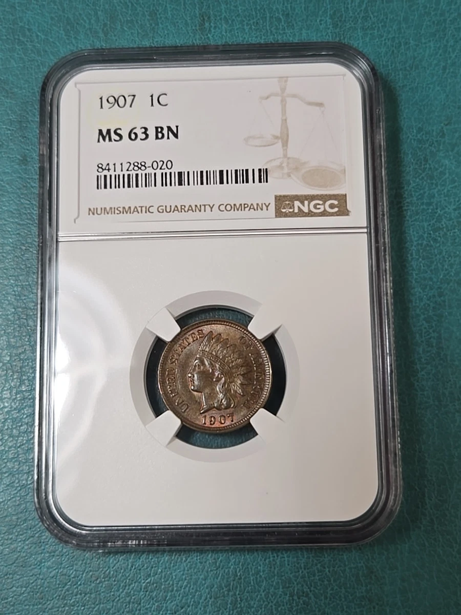 NGC Grade MS 63 Indian Head Small Cents (1859-1909) for sale | eBay