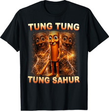 Tung Tung Tung Sahur is Calling Funny Italian Brainrot T-Shirt