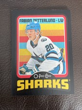 Fabian Zetterlund 2024-25 O-Pee-Chee OPC Retro Black Border Card #/100