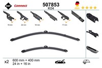SWF Scheibenwischer Vorne FüR VW UP 121 122 BL1 BL2 Polo 6R 6C 6R_ Skoda