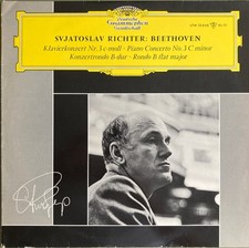 Sviatoslav Richter : Ludwig van Beethoven, Klavierkonzert Nr. 3 C-Moll, Konzertr