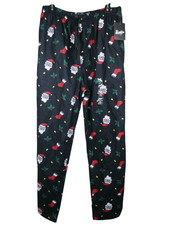 Brooklyn Cloth Men s Holiday Pajama Pants Santa Christmas Print
