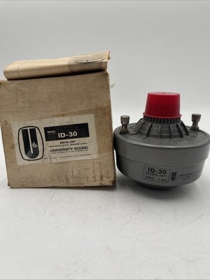 NEW NOS University Sound ID-30/Gai-Tronics horn Driver Units 16 ohms 30 watts