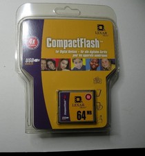 Lexar 64MB - CompactFlash I Card 4X CF064-04-291 NEW SEALED