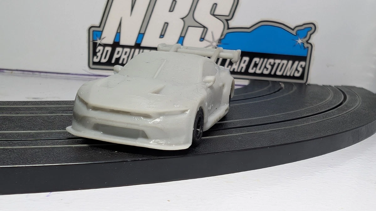 AFX Slot Car 3d Printed Body Ford Mustang GT3 Suit Bulldog 1.6