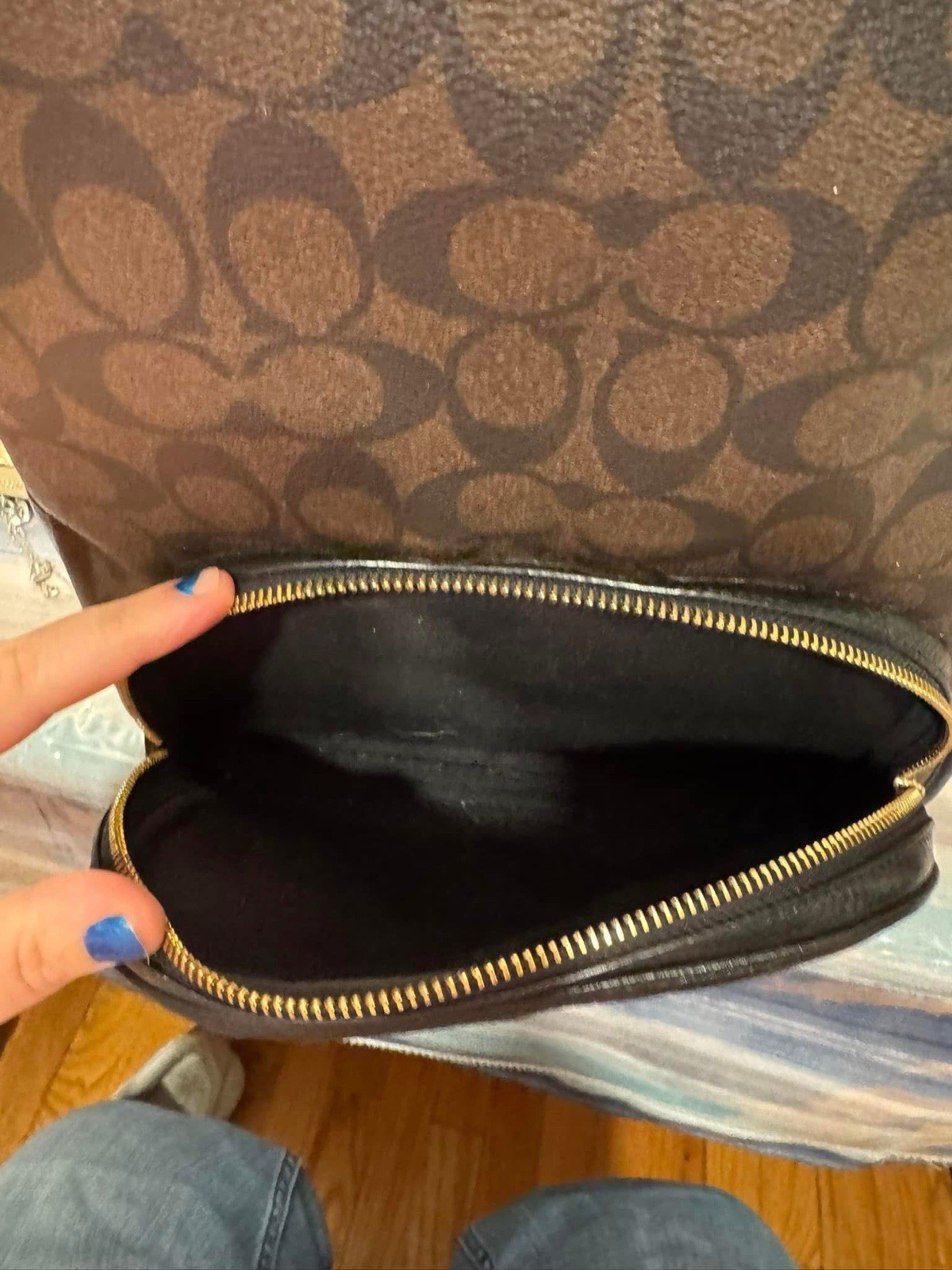 Double Zip Backpack Coach - image 7