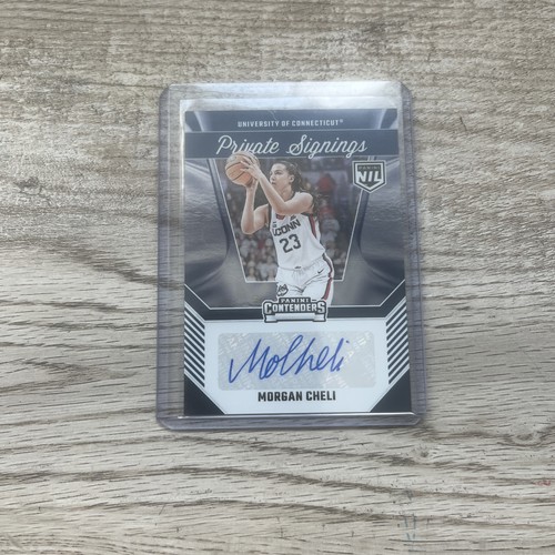 2024-25 Panini Morgan Cheli NIL Private Signings Auto - UCONN