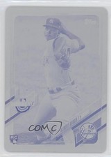 2021 Topps Opening Day Printing Plate Magenta 1/1 Albert Abreu #118 t8i