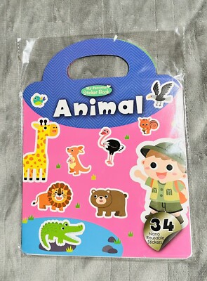 My Favorite Sticker Book Animals 
