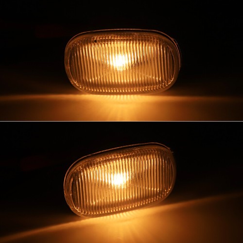 Side Indicator Repeater Lens Light w/ bulbs For Toyota Celica Corolla MR2 Hilux - Picture 7 of 11