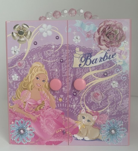 2009 Barbie and The Three Musketeers Musical Jewelry Box Cabinet - Makes Music!