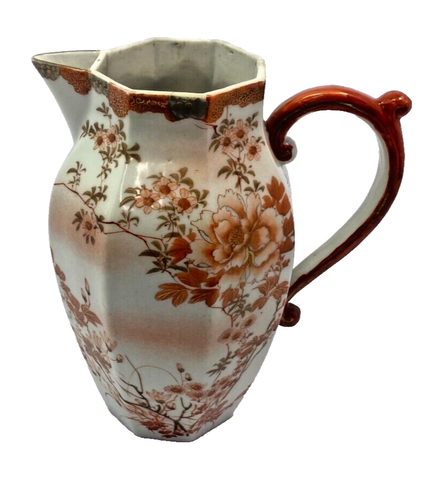 Qianlong Porcelain Teapot – Floral Design – Qing Dynasty (Damaged) READ - Picture 2 of 24