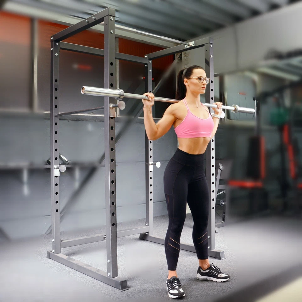 TrainHard® Power Rack Kraftstation Hantel Käfig Squat Multipresse geprüft in DE! - Bild 3 von 4