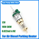 12V Air Diesel Heater Oil Fuel Pump with Filter 22ml 1KW to 5KW Quiet Car CN @