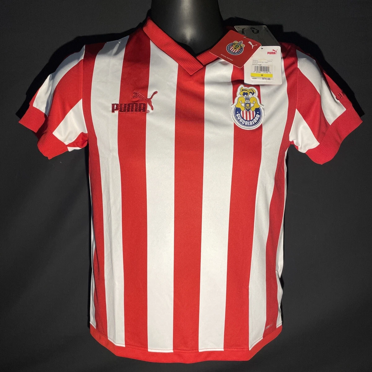 Retro Chivas Home Long Sleeve Jersey 115th Anniversary By Puma