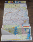 GULF OIL Gas service station Pennsylvania Tourgide road map — photo 7