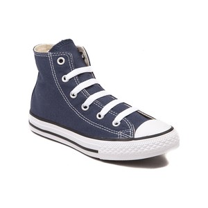 navy hi top converse