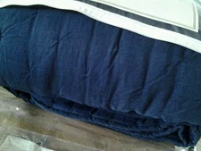 NWT Villa By Nobel Excellence Vintage Washed  Linen Full/Queen Quilt MSRP$250