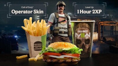 Call Of Duty Modern Warfare 2 Burger King Skin Read Description befor buy!