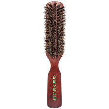 Soft Bristle Hair Brush for Men - Boar Bristle Brush for Styling Beards, Fades,