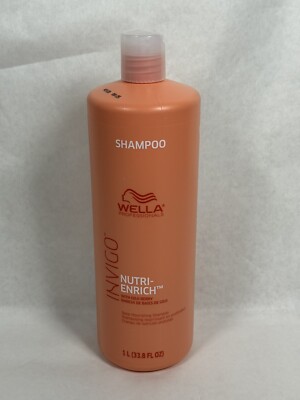 Wella Invigo Nutri-Enrich Deep Nourishing Hair Shampoo 33.8oz 1 Liter  NEW
