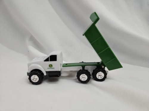 ERTL John Deere Green White Dump Truck 4” W x 1.5” H Made In China - Picture 5 of 6