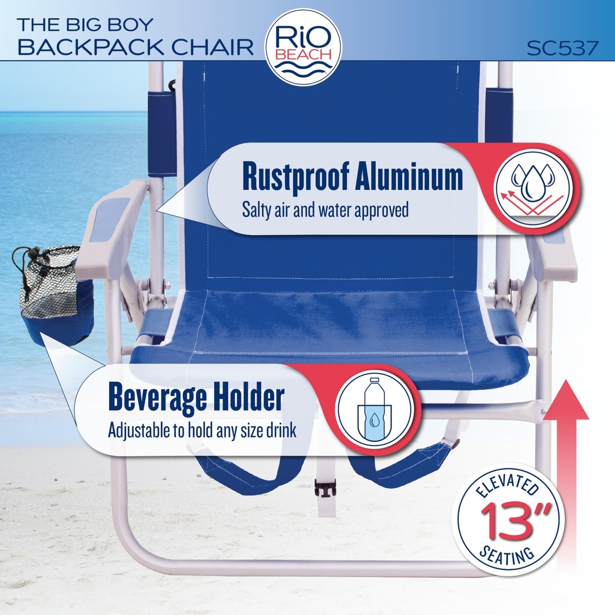 RIO beach Big Boy 4-Position 13 RIO beach Big Boy 4-Position 13