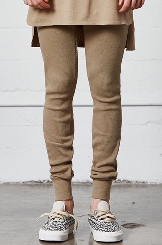 Thermal Waffle Knit Leggings Size 