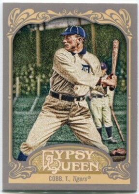 TY COBB 2012 Topps Gypsy Queen Baseball #229 | eBay