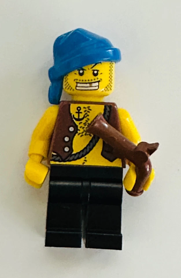 LOT of 10 Lego Pirate Minifigure Bandana Flintlock Pistol Gold Tooth *AUTHENTIC - Image 3 of 4