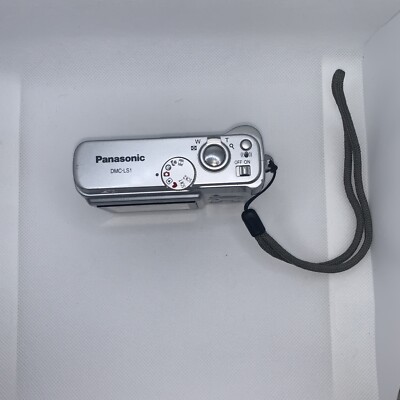 Panasonic Lumix DMC-LS1 4.0MP Compact Digital Camera Silver Tested