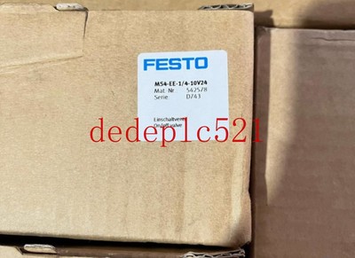 1 PCS NEW FESTO Electronic switch valve MS4-EE-1/4-10V24 542578