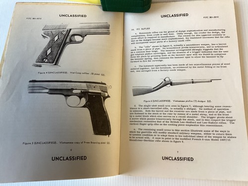 Typical Foreign Unconventional Warfare Weapons 54 pages Booklet U.S. publ. - Picture 5 of 11