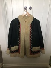 Penny Lane Afghan Coat, 1970s, Sheepskin