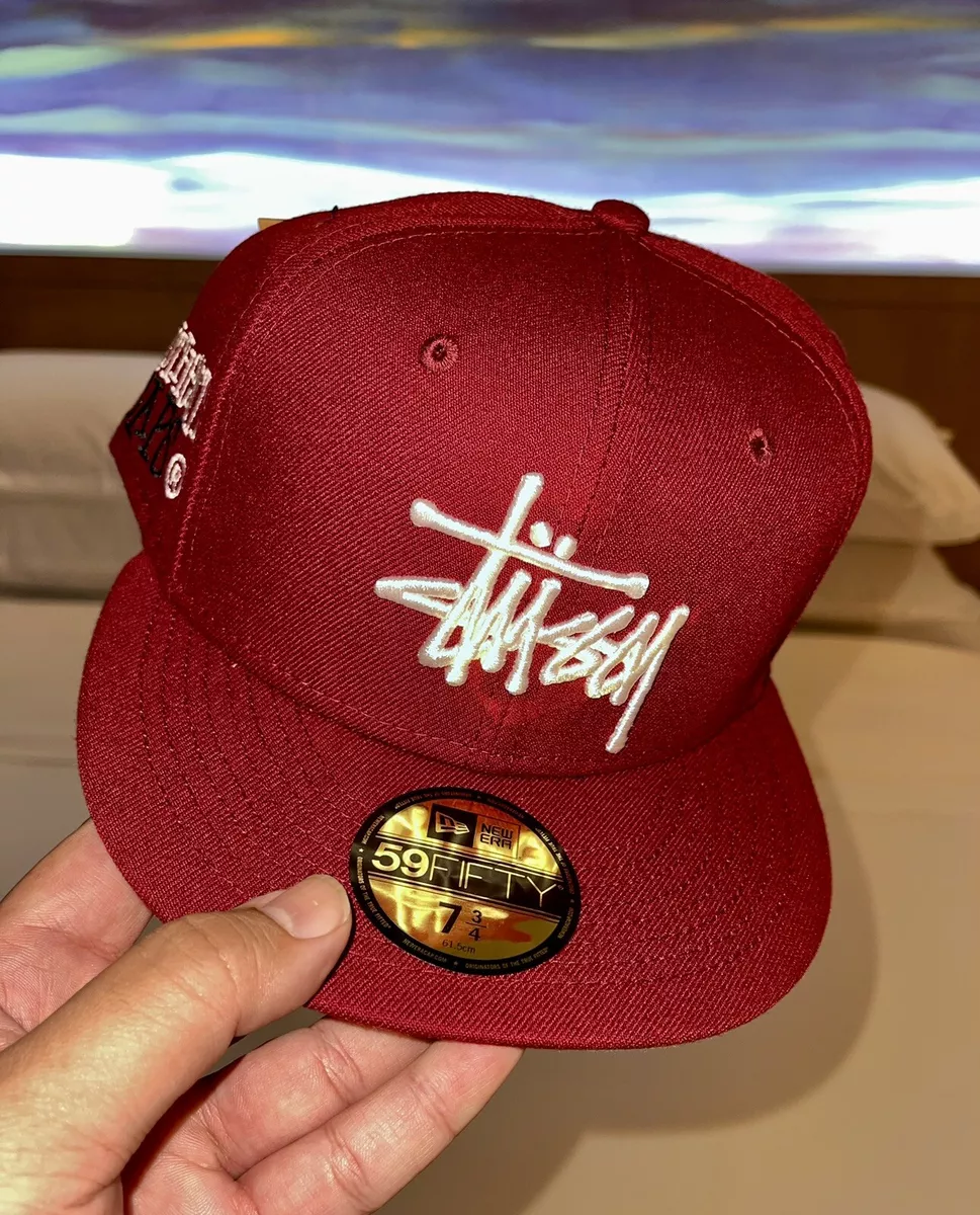 Stussy New Era Exclusive Fitted Not Hat Club Rare 7 3/4 But Fits Like 7 5/8