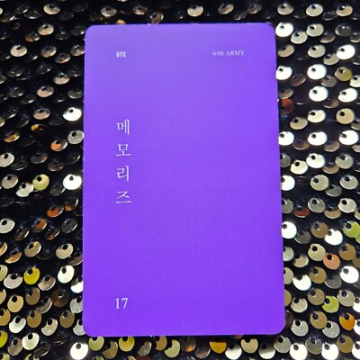 BTS MEMORIES OF 2017 DVD~💜RM💜 RANDOM PHOTOCARD~NOW! | eBay