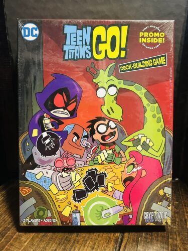 DC Comics Teen Titans Go! Deck Building Game Promo 1st Printing 2017 - Neu Sealed