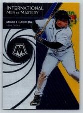 2021 Panini Mosaic #IM5 Miguel Cabrera International Men of Mastery