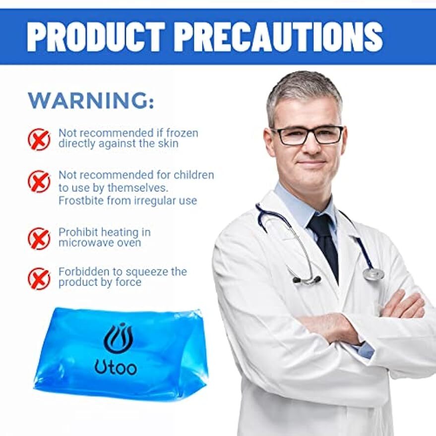 Finger Ice Pack Reusable Gel Ice Toe Cold Compression Sleeve Injuries Arthritis