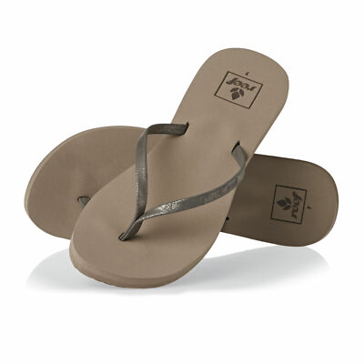 reef pewter flip flops