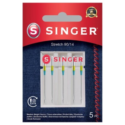 Singer Nähmaschinennadeln Stretch 2045 Stärke 90 a 5 Stück