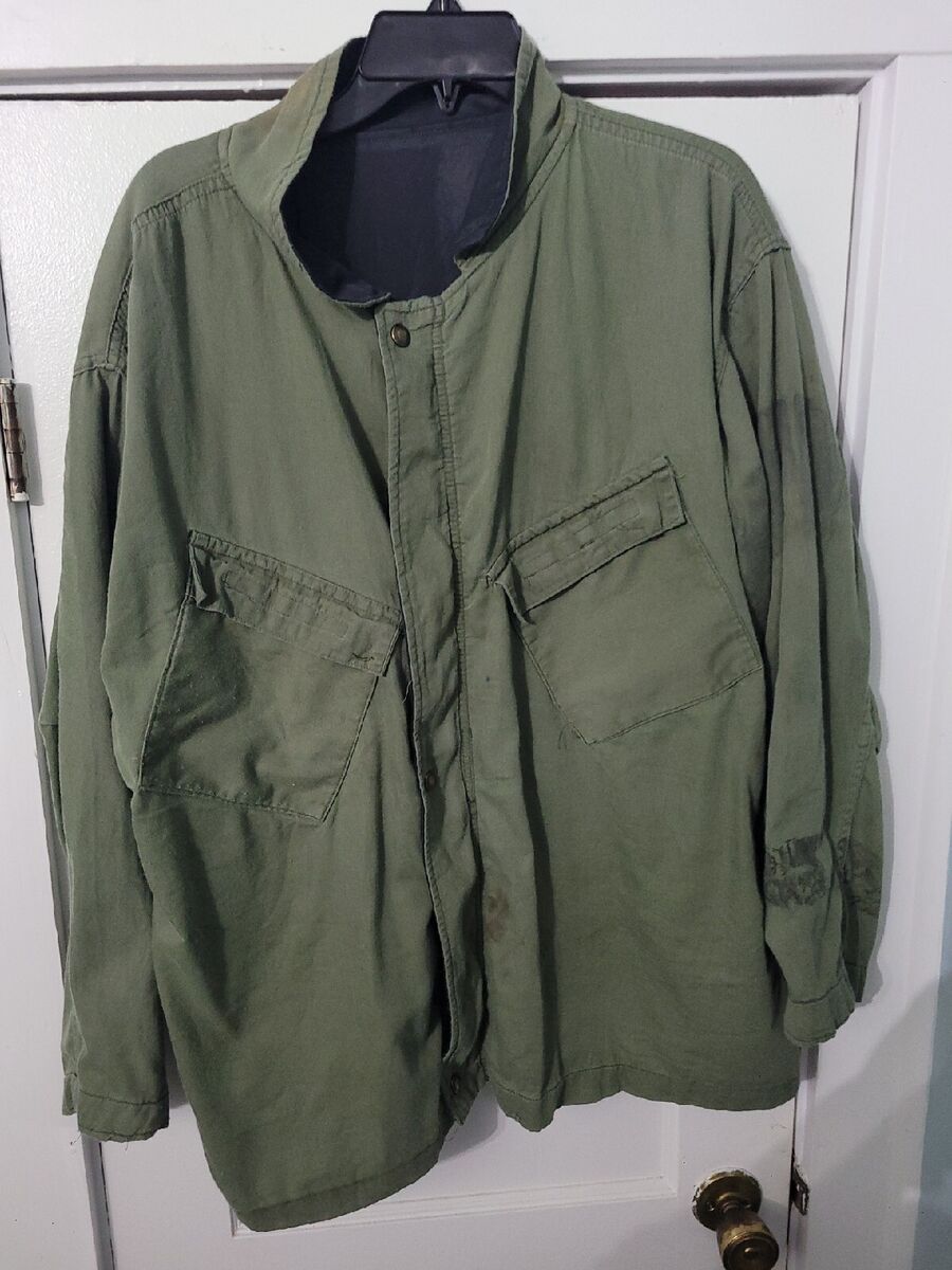 ジャケット・アウター 70s vintage US ARMY CHEMICAL PROTECTIVE US Army Vietnam style 1977 Suit Chemical Protective size
