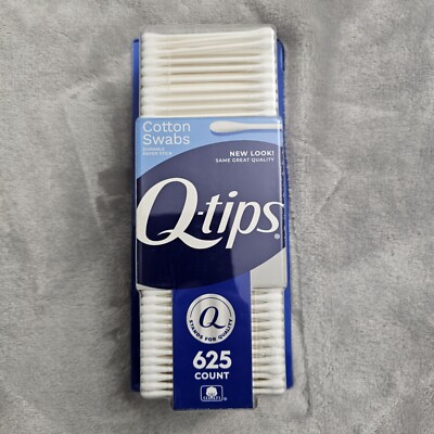 Q-tips Cotton Swabs For Hygiene and Beauty Care Original Cotton Swab 625 Count 