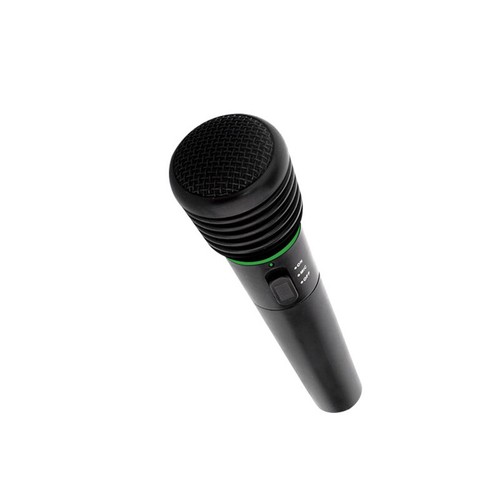 Microfono 2in1 cablato wireless portatile DJ/ALTOPARLANTE microfono ricevitore sistema cordless - Foto 5 di 8